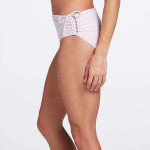 CALIA Lavender Sky Ruched Side Bikini Bottom
